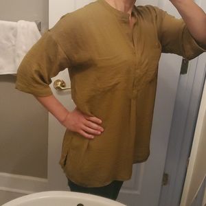 H&M stand collar tunic